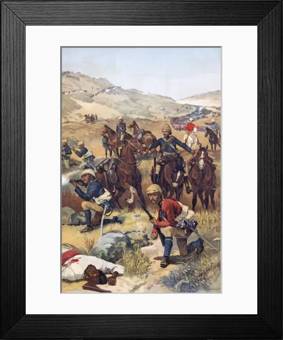 Framed Print : Last Shot in the Sudan Framed Print : Last Shot in the Sudan