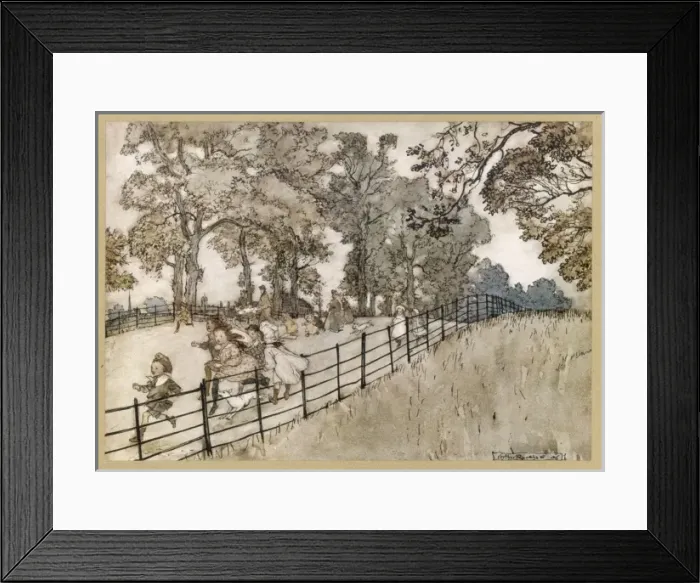 Framed Print : England / London / Parks / Hyd Framed Print : England / London / Parks / Hyd