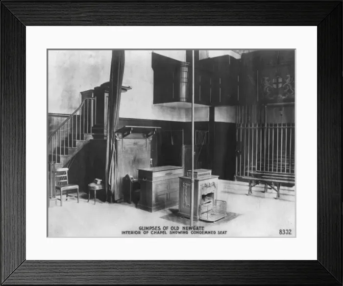 Framed Print : Newgate Prison / Photo Framed Print : Newgate Prison / Photo