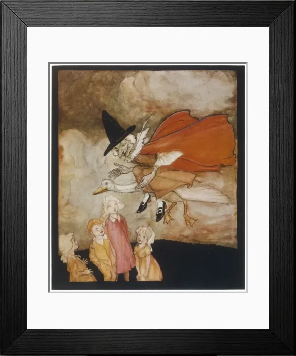 Framed Print : Old Mother Goose Framed Print : Old Mother Goose