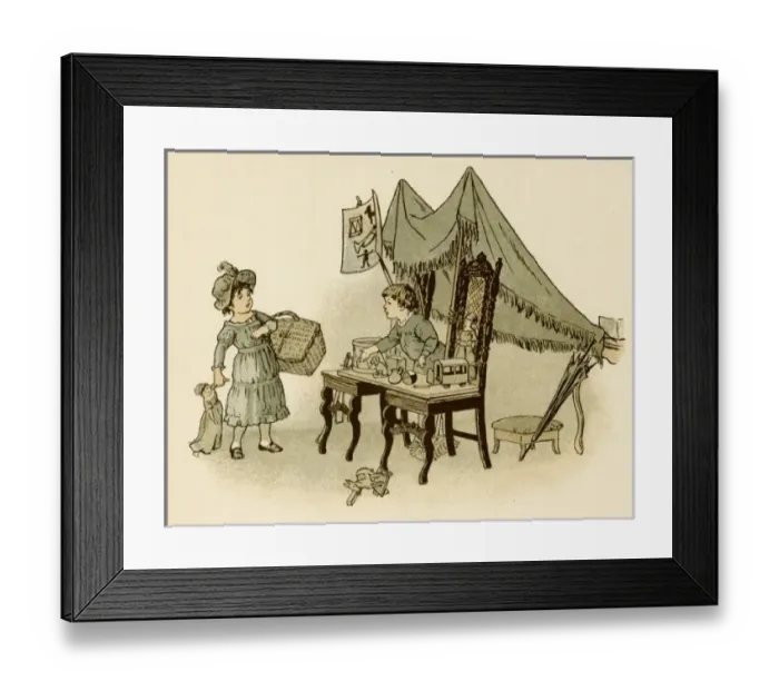 Framed Print : Game / Playing Shop C1890 Framed Print : Game / Playing Shop C1890