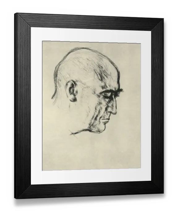 Framed Print : Andre Gide / Brenson Framed Print : Andre Gide / Brenson