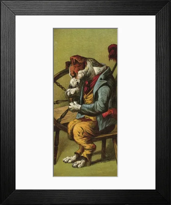 Framed Print : Mother Hubbard / Spinning Framed Print : Mother Hubbard / Spinning