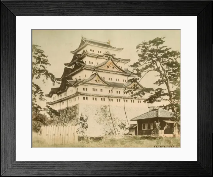 Framed Print : Japan / Nagoya Castle 1900 Framed Print : Japan / Nagoya Castle 1900