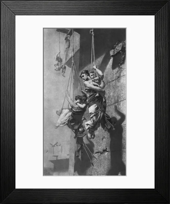 Framed Print : Athenians Escape Framed Print : Athenians Escape