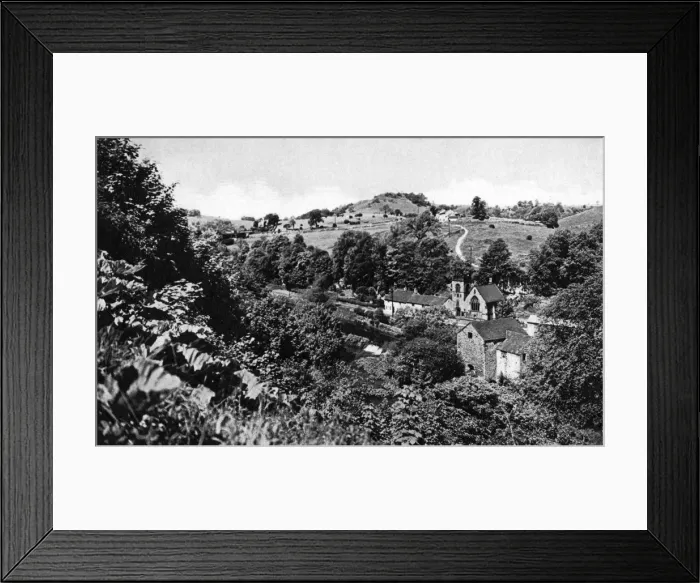 Framed Print : View of Millers Dale, Derbyshire Peak District Framed Print : View of Millers Dale, Derbyshire Peak District