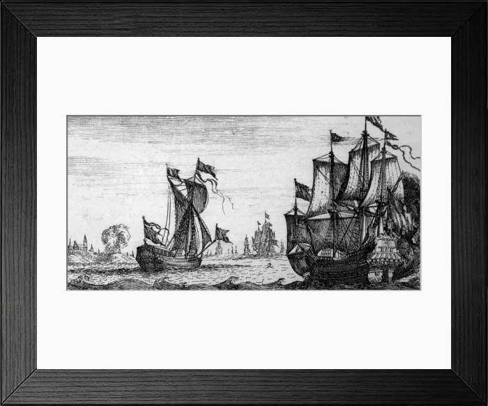 Framed Print : William III Lands in Uk Framed Print : William III Lands in Uk