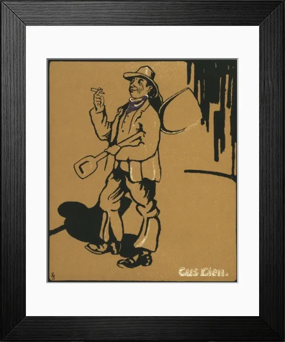 Framed Print : Gus Elen / The Halls Framed Print : Gus Elen / The Halls