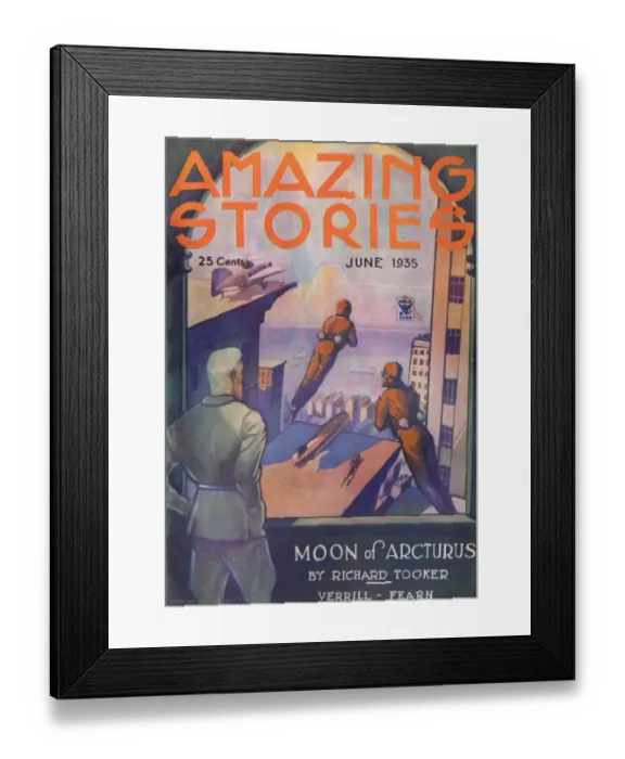 Framed Print : Moon of Arcturus Framed Print : Moon of Arcturus