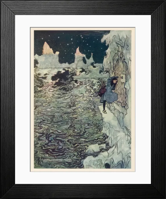Framed Print : The Seven Ravens 2 Framed Print : The Seven Ravens 2