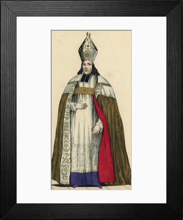 Framed Print : St-Albin / Charles / Costume Framed Print : St-Albin / Charles / Costume