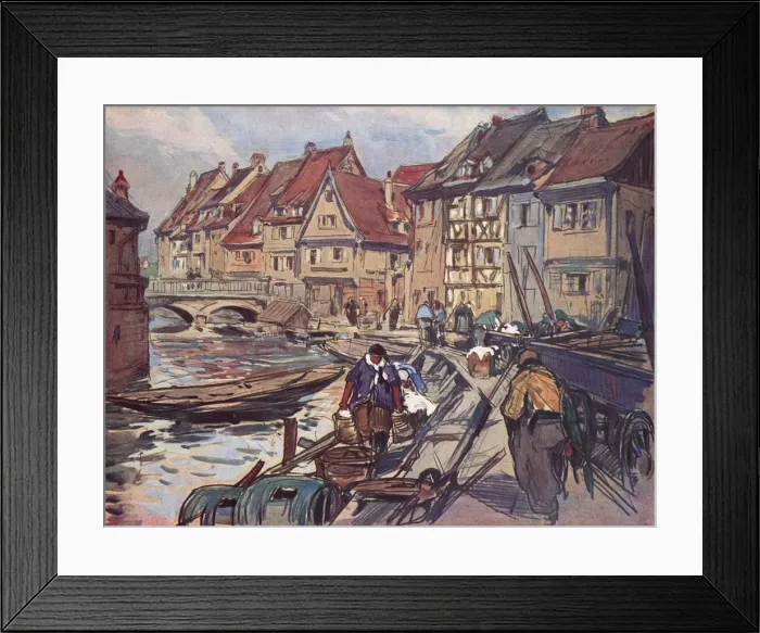 Framed Print : France / Colmar Alsace Framed Print : France / Colmar Alsace