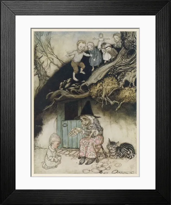 Framed Print : Woman Lived under Hill Framed Print : Woman Lived under Hill
