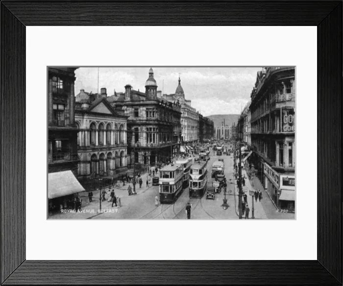 Framed Print : Belfast / Royal Avenue Framed Print : Belfast / Royal Avenue