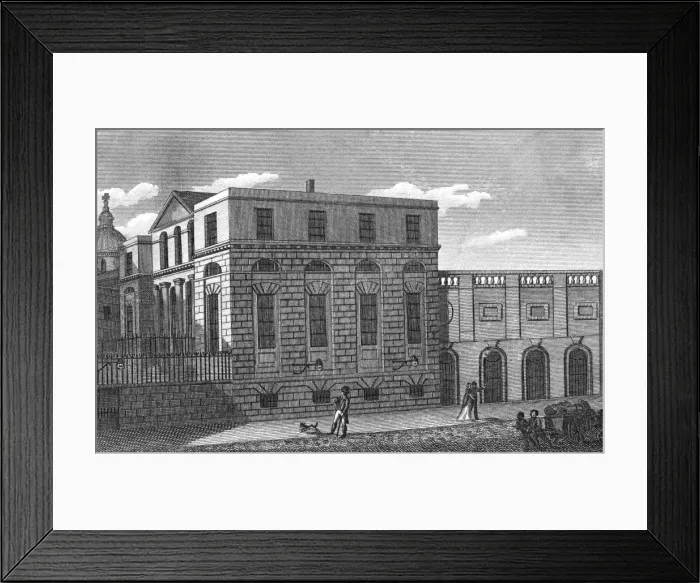 Framed Print : Sessions Hse-Old Bailey Framed Print : Sessions Hse-Old Bailey
