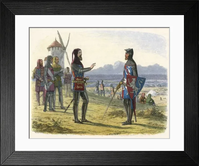 Framed Print : Scene at Crecy 1346 Framed Print : Scene at Crecy 1346