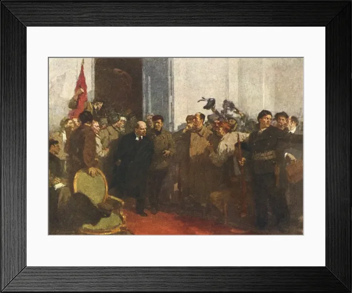 Framed Print : Lenin in October Framed Print : Lenin in October