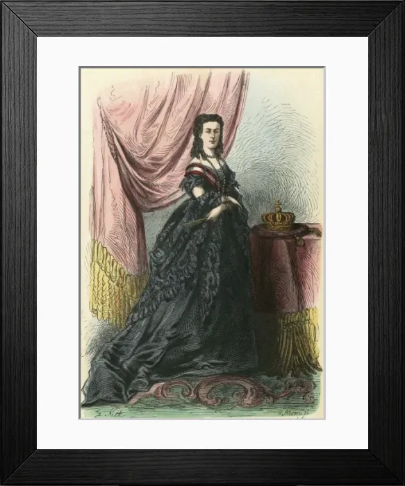 Framed Print : Maria Henrietta / Belgian Framed Print : Maria Henrietta / Belgian