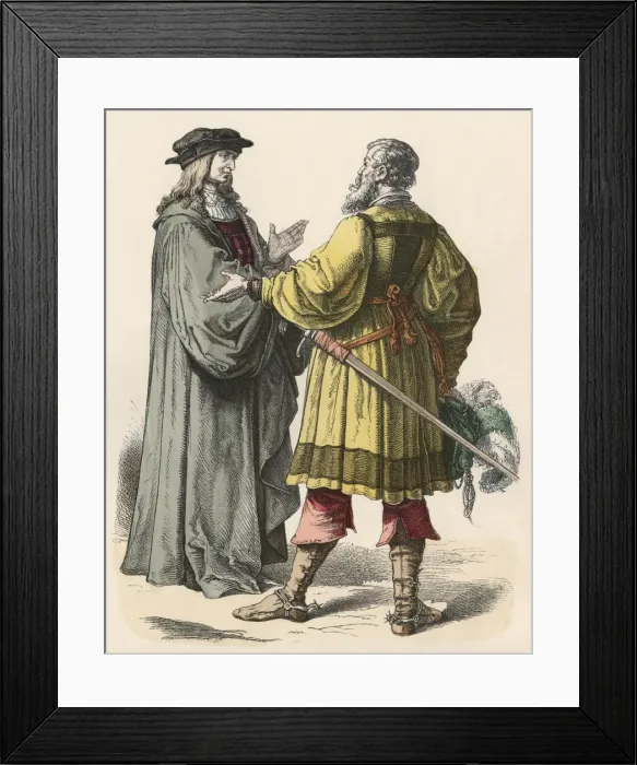 Framed Print : Racial / German Magistrate Framed Print : Racial / German Magistrate