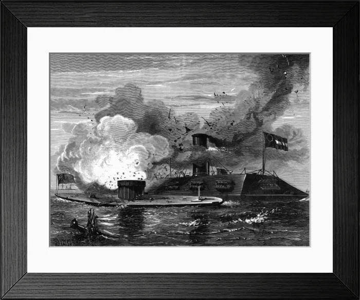 Framed Print : Monitor / Merrimac / Beilch Framed Print : Monitor / Merrimac / Beilch