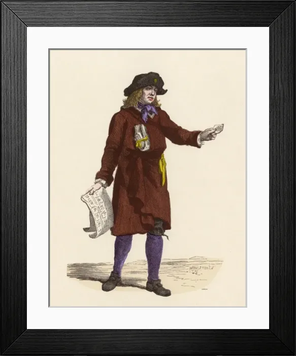 Framed Print : Lottery Ticket Seller Framed Print : Lottery Ticket Seller