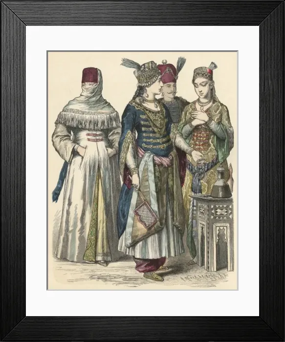 Framed Print : Racial / Turkey / Sultan Framed Print : Racial / Turkey / Sultan