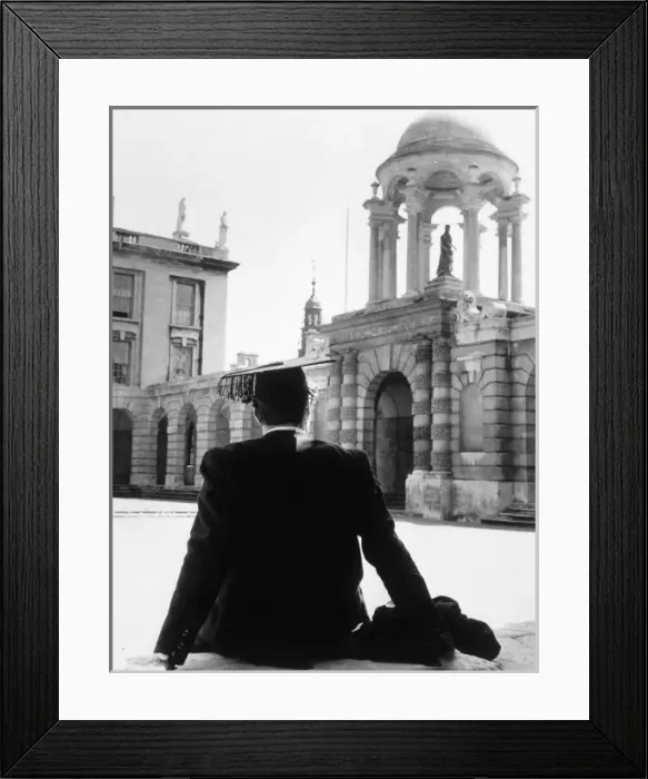Framed Print : Oxford Uni Queens 1950S Framed Print : Oxford Uni Queens 1950S