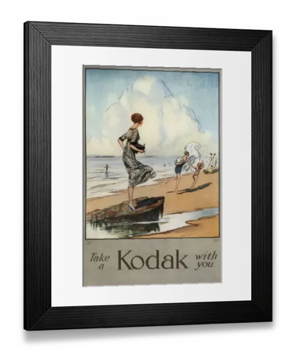 Framed Print : Kodak (Shepperson) Framed Print : Kodak (Shepperson)