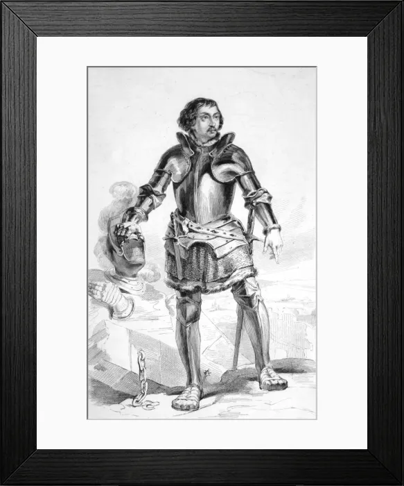 Framed Print : Jean Comte Dunois Framed Print : Jean Comte Dunois