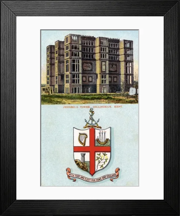 Framed Print : Gillingham / Kent 1905 Framed Print : Gillingham / Kent 1905