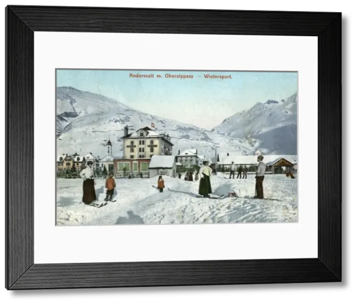 Framed Print : Switzerland / Andermatt Framed Print : Switzerland / Andermatt