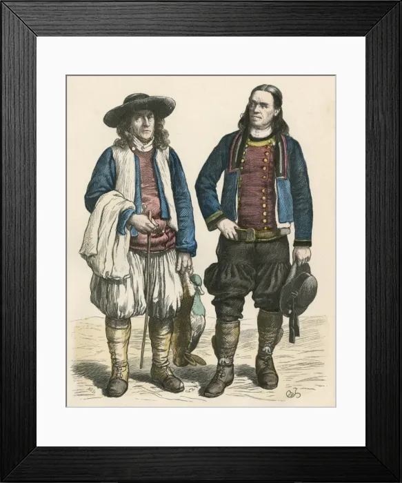 Framed Print : Racial / Bretons Framed Print : Racial / Bretons