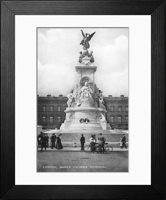 Framed Print : Victoria Memorial 1911 Framed Print : Victoria Memorial 1911