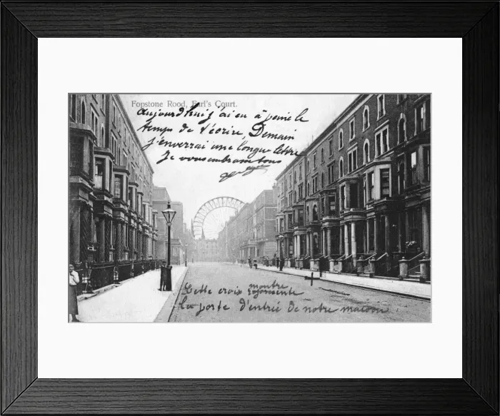 Framed Print : Earls Court / Fopstone Rd Framed Print : Earls Court / Fopstone Rd