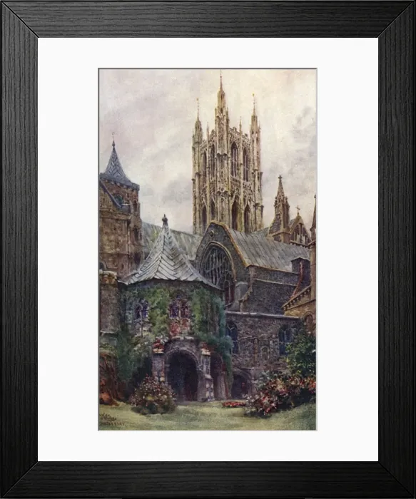 Framed Print : Canterbury Cathedral Framed Print : Canterbury Cathedral