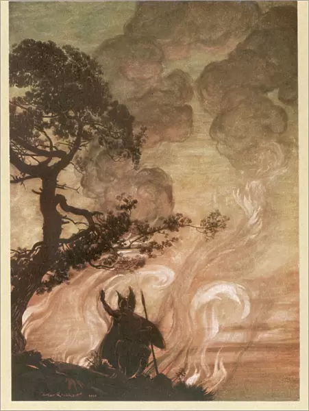 Wotan at the Pyre