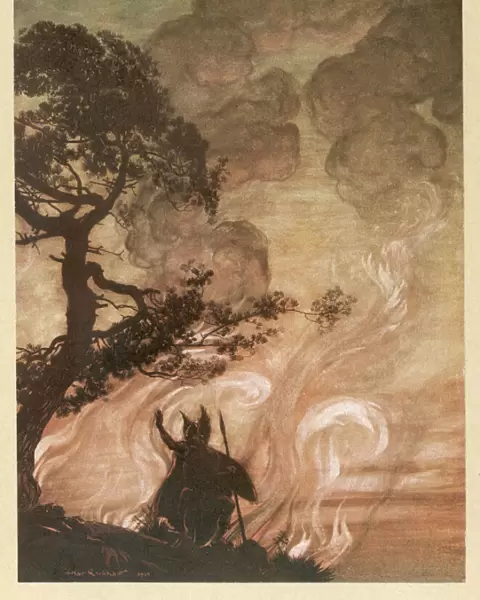 Wotan at the Pyre