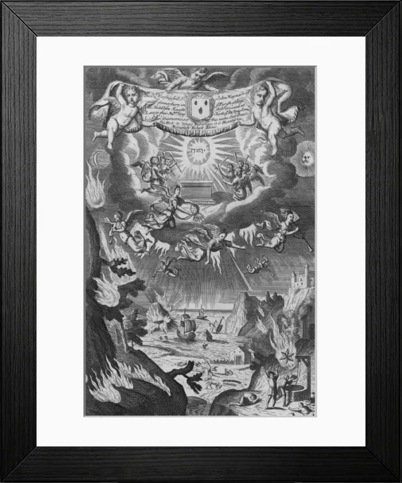 Framed Print : Seven Angels Trumpeting Framed Print : Seven Angels Trumpeting