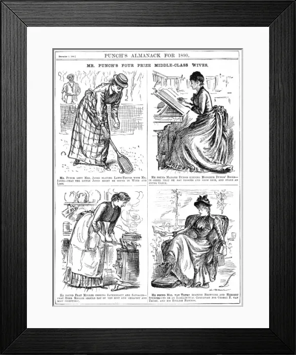Framed Print : Middle Class Prize Wives Framed Print : Middle Class Prize Wives