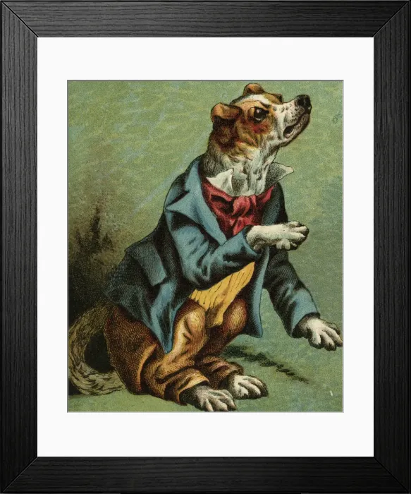Framed Print : Mother Hubbard / Dressed Framed Print : Mother Hubbard / Dressed
