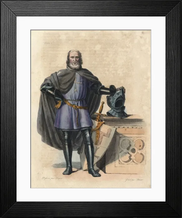 Framed Print : Villiers De L isle-Adam Framed Print : Villiers De L isle-Adam