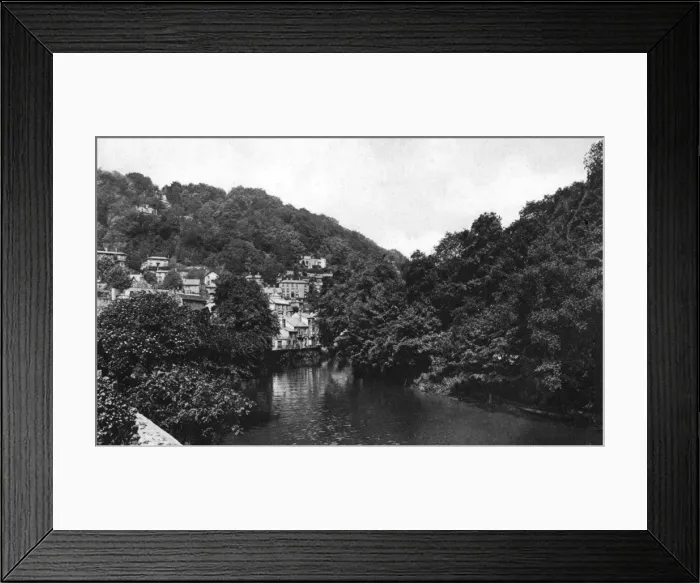 Framed Print : View of River Derwent at Matlock Bath, Derbyshire Framed Print : View of River Derwent at Matlock Bath, Derbyshire
