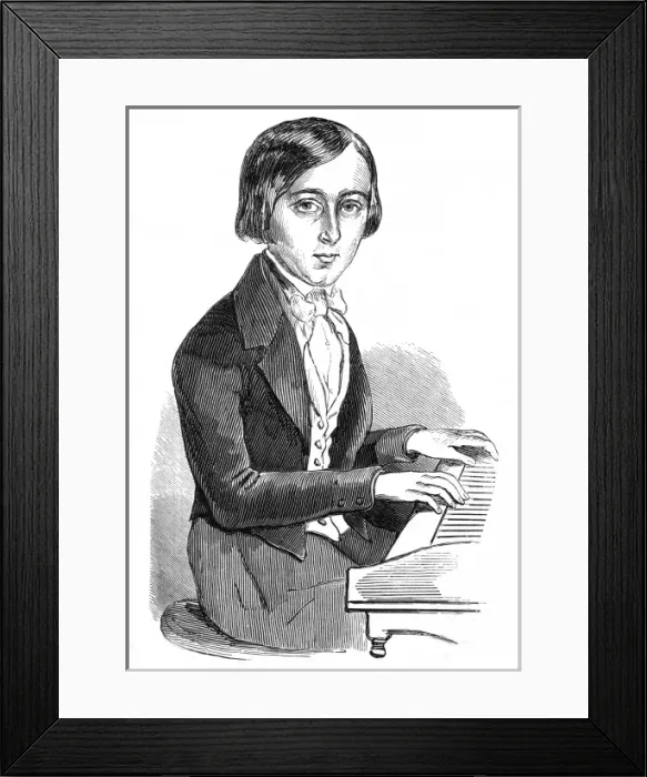 Framed Print : Saint-Saens at Age 10 Framed Print : Saint-Saens at Age 10