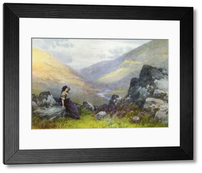 Framed Print : Lorna Doone / Devon Scene Framed Print : Lorna Doone / Devon Scene