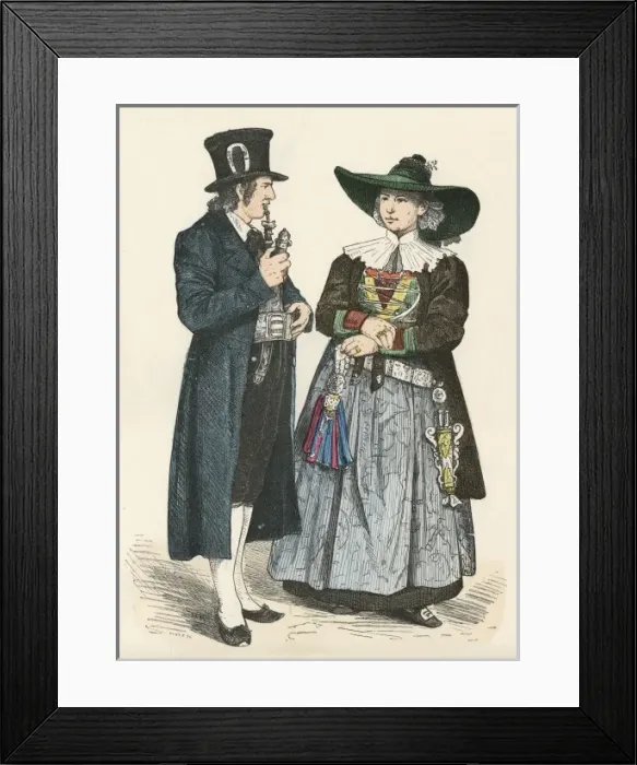 Framed Print : Racial / Austria / Grodner-T Framed Print : Racial / Austria / Grodner-T