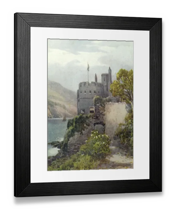 Framed Print : Dartmouth Castle / 1919 Framed Print : Dartmouth Castle / 1919