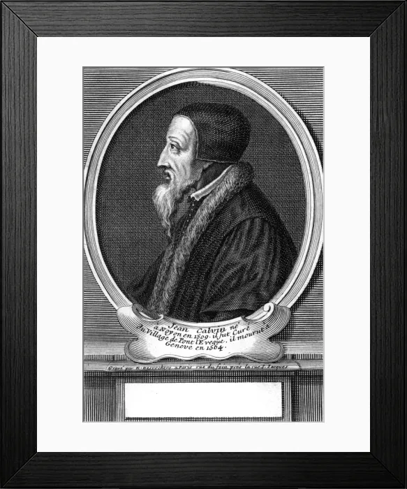 Framed Print : Calvin / Desrochers / Oval Framed Print : Calvin / Desrochers / Oval