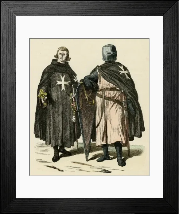 Framed Print : Knight of Saint John Framed Print : Knight of Saint John