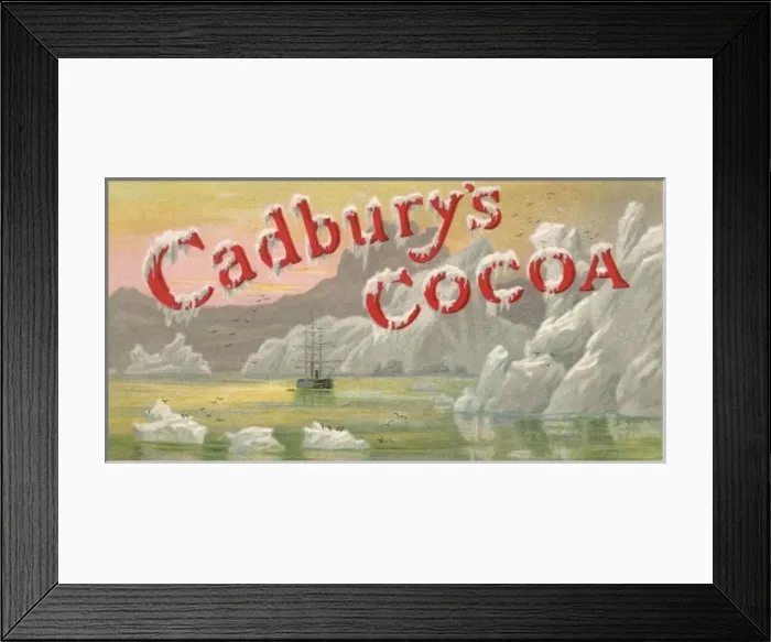 Framed Print : Advert / Cadburys Cocoa Framed Print : Advert / Cadburys Cocoa