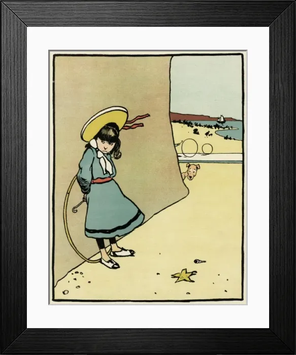 Framed Print : Sulky Girl C1900 Framed Print : Sulky Girl C1900